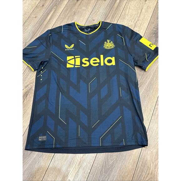 Newcastle United FC Castore 3rd Soccer Jersey Shirt XL 23/24 PLAYER VERSION - Picture 1 of 12